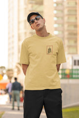 Unisex Relaxed Fit T-Shirt with "Sakura & Pagoda Adventure" Print