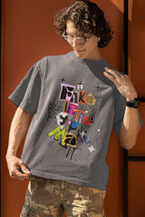 Unisex Relaxed Fit T-Shirt with "Fake It Till You Make It" Print