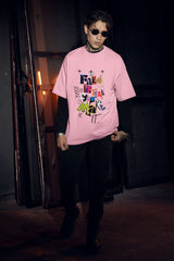 Unisex Relaxed Fit T-Shirt with "Fake It Till You Make It" Print