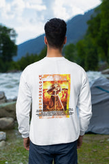 Regular Fit Unisex Sweatshirt with "Kyojuro Rengoku" Print