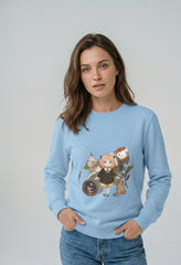 Regular Fit Unisex Sweatshirt with "Spy × Family" Print