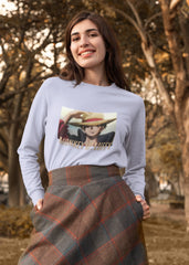 Regular Fit Unisex Sweatshirt with "One Piece" Print