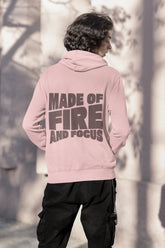 Regular Fit Unisex hoddie with "Lock-In" Print