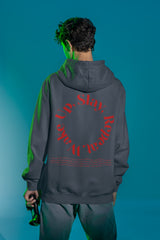 Regular Fit Unisex hoddie with "Wake Up Slay Repeat" Print