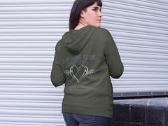 Regular Fit Unisex hoddie with "Nothing Else Matters " Print