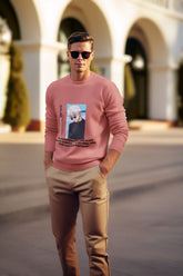 Regular Fit Unisex Sweatshirt with "Goju" Print