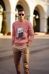 Regular Fit Unisex Sweatshirt with "Goju" Print