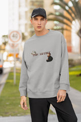 Regular Fit Unisex sweatshirt with "Artist-Muse" Print