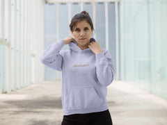 Regular Fit Unisex hoddie with "balance" Print