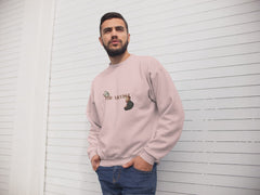 Regular Fit Unisex sweatshirt with "Artist-Muse" Print