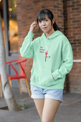 Regular Fit Unisex hoddie with "The Perfect Match" Print