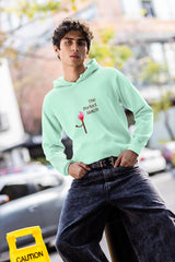 Regular Fit Unisex hoddie with "The Perfect Match" Print