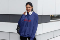 Regular Fit Unisex hoodie with "We Overdose" Print
