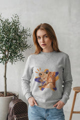 Regular Fit Unisex Sweatshirt with "Nami - One Piece" Print