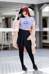 Crop Top with "Ugh, As If!" Print