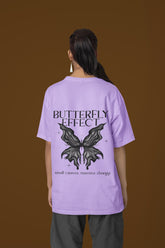 Unisex Relaxed Fit T-Shirt with "Butterfly Effects" Print