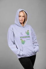 Regular Fit Unisex hoddie with "Metamorphosi" Print