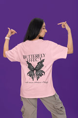 Unisex Relaxed Fit T-Shirt with "Butterfly Effects" Print