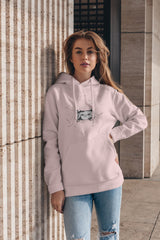 Regular Fit Unisex hoddie with "Eye Illustration" Print