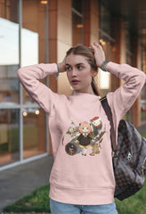 Regular Fit Unisex Sweatshirt with "Spy × Family" Print