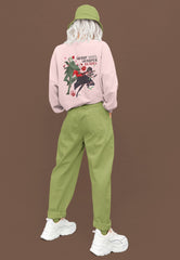 Regular Fit Unisex Sweatshirt with "Loid & Yor Forger" Print