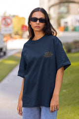 Unisex Relaxed Fit T-Shirt with "Breathe In" Print