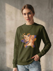 Regular Fit Unisex Sweatshirt with "Nami - One Piece" Print
