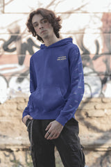 Regular Fit Unisex hoddie with "Less Stress More Sunlight" Print