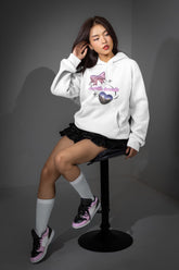 Regular Fit Unisex hoddie with "Cosmic Hearts" Print
