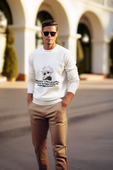 Regular Fit Unisex Sweatshirt with "Goju" Print