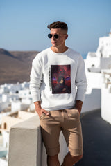 Regular Fit Unisex Sweatshirt with "Madara Uchiha" Print