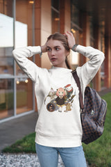 Regular Fit Unisex Sweatshirt with "Spy × Family" Print