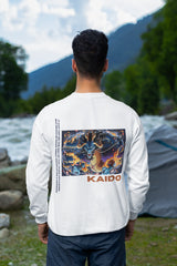 Regular Fit Unisex Sweatshirt with "Yonko" Print