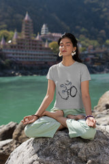 Crop Top with "OM" Print