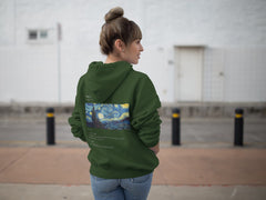 Regular Fit Unisex hoddie with "Nocture" Print
