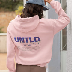 Regular Fit Unisex hoddie with "UNTLD" Print