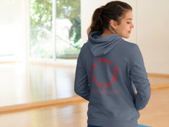 Regular Fit Unisex hoddie with "Wake Up Slay Repeat" Print