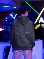 Regular Fit Unisex hoddie with "Nothing Else Matters " Print
