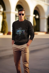 Regular Fit Unisex Sweatshirt with "Zoro" Print