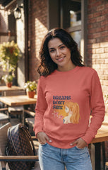 Regular Fit Unisex Sweatshirt with "Nami" Print