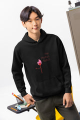 Regular Fit Unisex hoddie with "The Perfect Match" Print