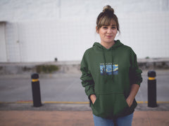 Regular Fit Unisex hoddie with "Nocture" Print