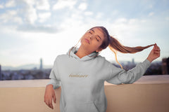Regular Fit Unisex hoddie with "balance" Print
