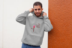 Regular Fit Unisex hoddie with "The Perfect Match" Print