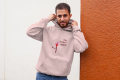 Regular Fit Unisex hoddie with "The Perfect Match" Print