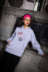 Regular Fit Unisex hoddie with "Cosmic Hearts" Print