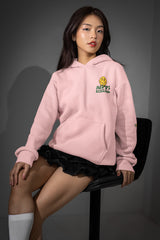 Regular Fit Unisex hoddie with "Anti Social" Print