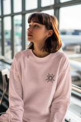 Regular Fit Unisex Sweatshirt with "Uzumaki Clan" Print