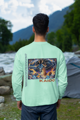 Regular Fit Unisex Sweatshirt with "Yonko" Print