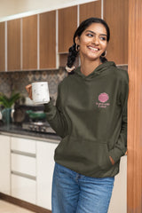 Regular Fit Unisex hoddie with "Sealed with Love Minimal Graphic" Print